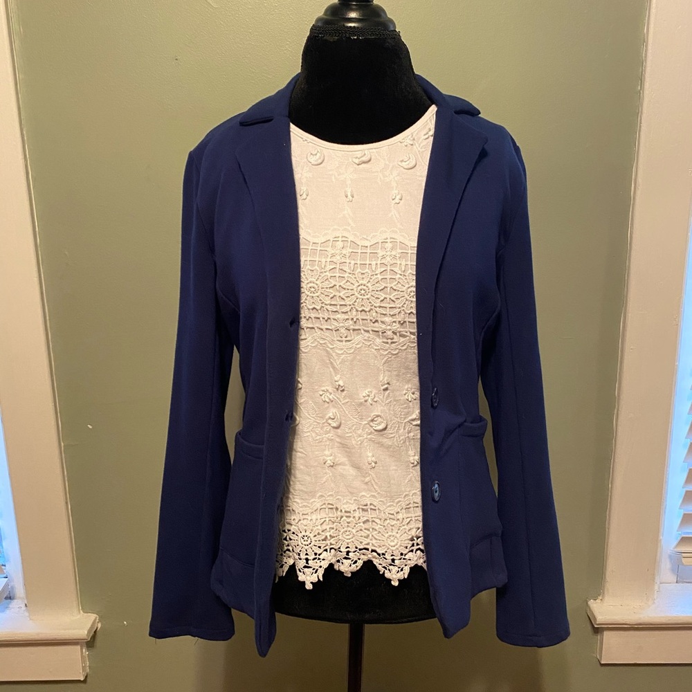 Royal Blue Blazer size Medium